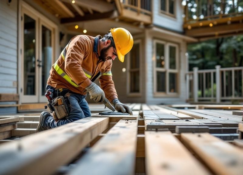 Multi-Level Deck Construction