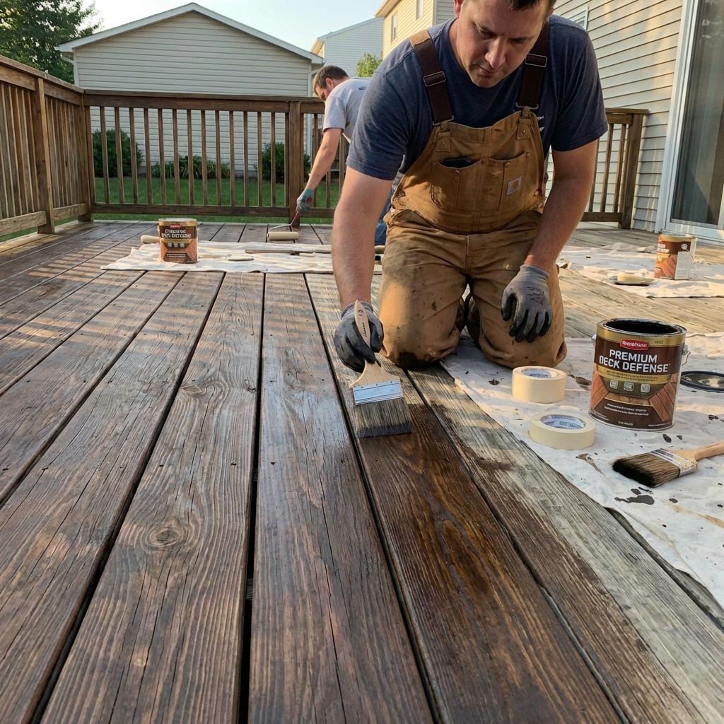 Deck Staining & Sealing