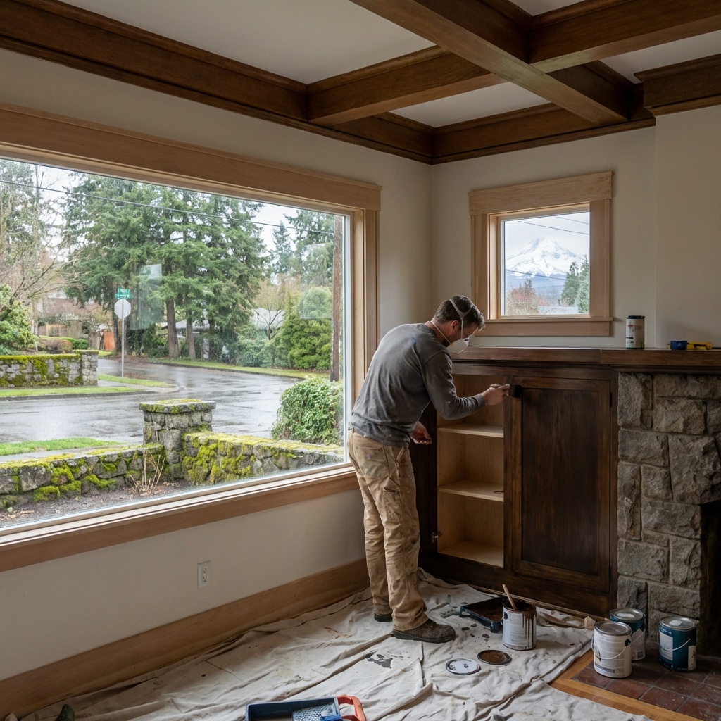 Finish Contractor - Interior Paint & Stain Finishing